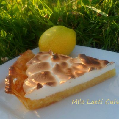 ♥ Tarte au citron meringuée