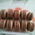 macarons au chocolat simple