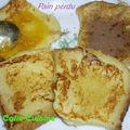 Pain perdu pour un délicieux goûter d'automne !!!