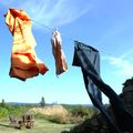 Le fil à linge