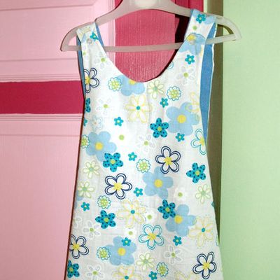 Tablier à dos croisé