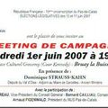 DSK dans le pas de calais 1er juin 2007