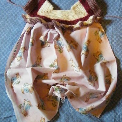 bustier pour barboteuse de bébé