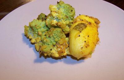 Idée reçue #1 : le chou romanesco, c'est pouark  - Curry de chou romanesco