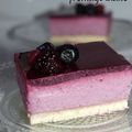 Bavarois aux fruits rouges et fromage blanc