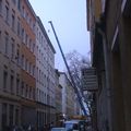 Installation d'une antenne rue de Nuits