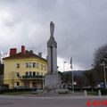 Rond-point à Gérardmer