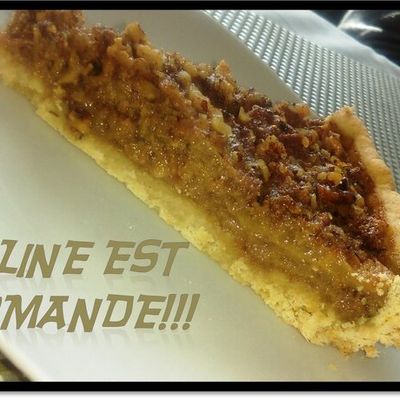 Tarte "poires et noix"