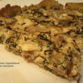 Quiche Aux Fanes de Carottes et Oignons 