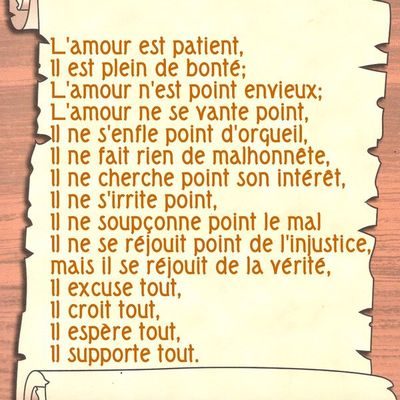 QU'EST-CE QUE L'AMOUR?