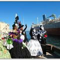 Flâneries Vénitiennes- masqués et bateau