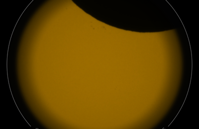 Eclipse solaire partielle du 29 mars 2025 à Migennes (Yonne)