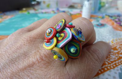 bague en fimo