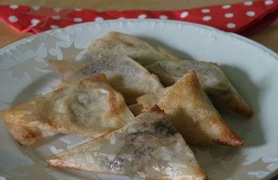 Petites bouchées croustillantes pomme chocolat