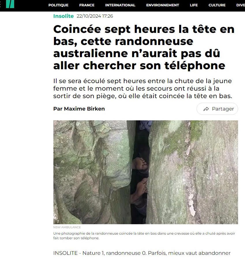 Tête chercheuse et pieds perdus