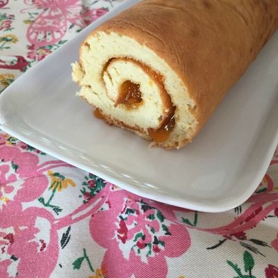 Le gâteau roulé du goûter