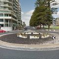 Rond-point à Glenelg (Australie)