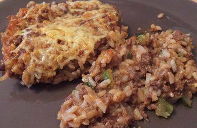 Hachis camarguais en gratin au cookeo