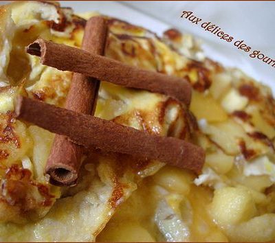 Omelette Pomme Caramel