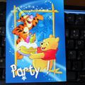 Carte Postale - Tigrou Winnie fête Anniversaire ' Party ' -