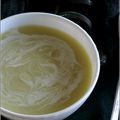 VELOUTE DE FEUILLES DE CHOU-FLEUR & POMMES DE TERRE 