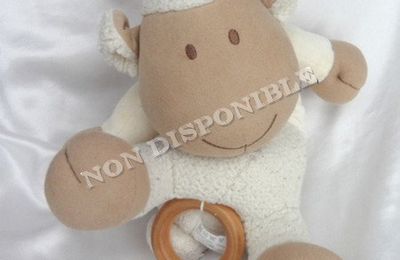 Doudou Peluche Musical Mouton Ecru Et Marron Nature Et Découvertes