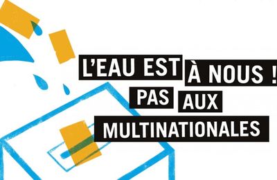 Pour que l'eau reste un bien appartenant à tous