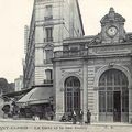 DEPARTEMENT des HAUTS de SEINE-92: ST CLOUD les différentes gares.