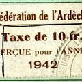 Taxe piscicole : précurseur de 1942