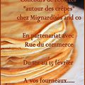 Crêpes à la noix de coco et à la pomme meringuée