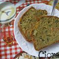 Cake au pesto et reste de légumes