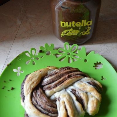 escargot au nutella