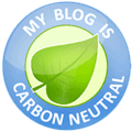 My blog is carbon neutral