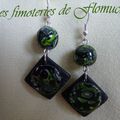 BOUCLES D'OREILLES CAMOUFLAGE