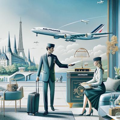 "Découvrez le Nouveau Luxe du Voyage avec Air France : Services de Conciergerie Personnalisés à Paris-Charles de Gaulle dès le 11 Juin 2024!"