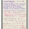 CAILLAT Fernand (La Vernelle) + 2911/1918 Konigsbruck (Allemagne)