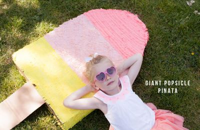 4 styles de piñatas pour une ice cream party (DIY)