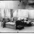 Claude Monet dans son atelier d'artiste : Source Gallica