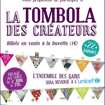Marché de créateurs et "méga tombola"!