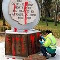 Dijon : des mémoriaux profanés !