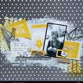 Page Equipe Créa Sokai // La vraie Vie // Scrapbooking - Loisirs Créatif