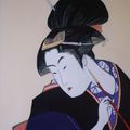 Passion peinture... La Geisha...