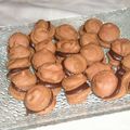 Macarons au chocolat