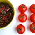 Tarte fine à la tomate et au basilic, une grande ou des minis....