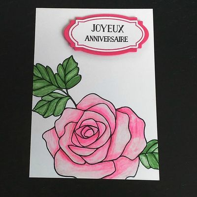 Blog Hop d'avril: aquarelle printanière