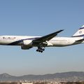 Aéroport: El Prat (LEBL): Barcelone (SP): El Al Israel Airlines: Boeing 777-258/ER: 4X-ECD: MSN:33169/405.