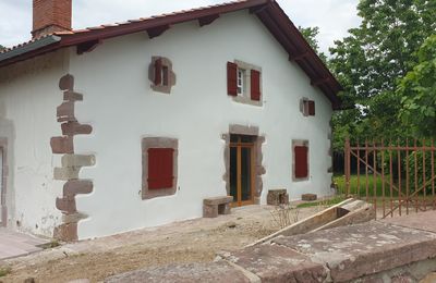 La rénovation de la maison Elizetxia
