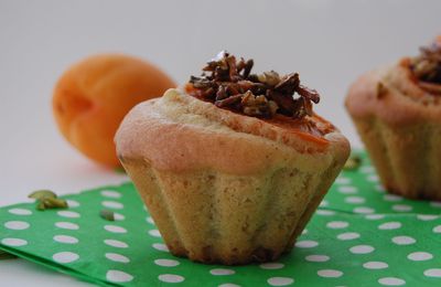 Les petits gâteaux de Christelle, à l'abricot et aux pistaches, sans gluten