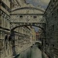 Vetore Zanetti-Zilla (Venise 1864 - 1946), Le pont des soupirs 