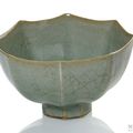 ﻿A rare Longquan octagonal bowl, China, probably Southern Song dynasty (1127-1279), Longquan ware, province Zhejian